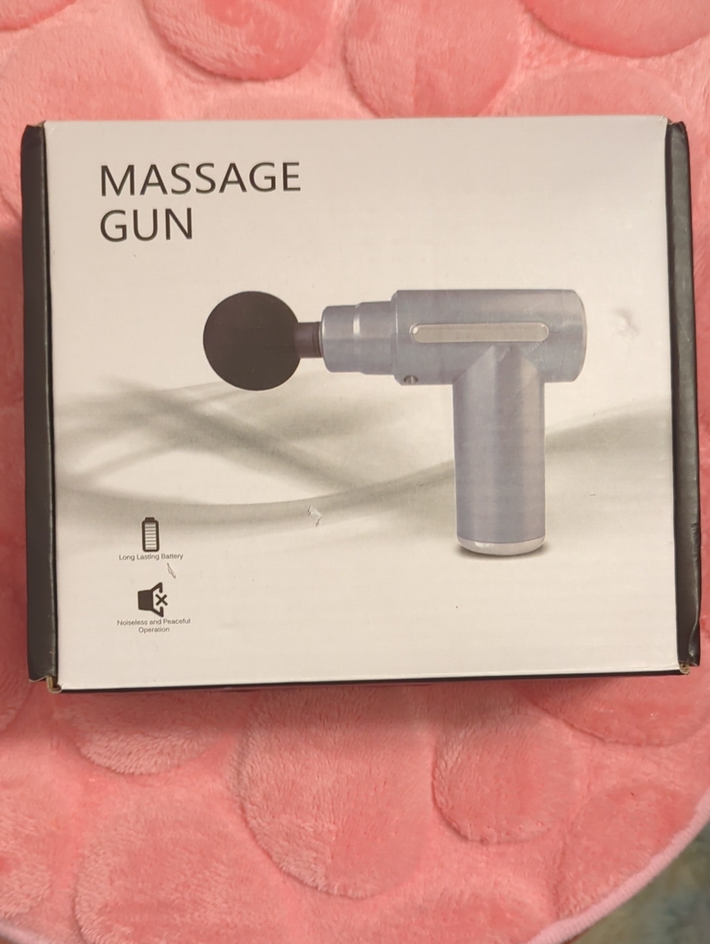Massage Gun Percussion Massager - Silver